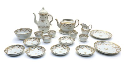 Lot 44 - A part Spode tea service