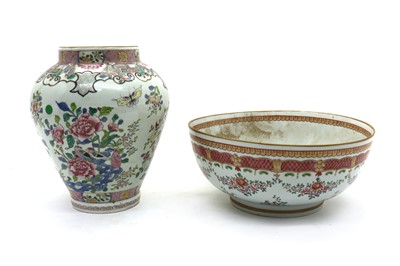 Lot 52 - A Samson porcelain famille rose bowl