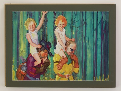 Lot 121 - 'Babes in the Wood', 'The Goose that Laid the Golden Egg' and 'Dick Whittington'