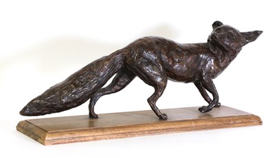 Lot 76 - A stalking fox