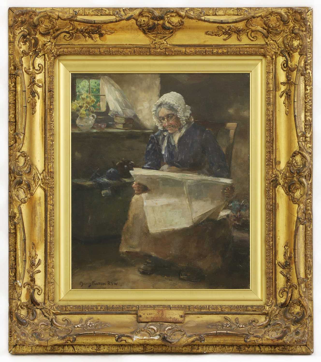 Lot 317 - David Fulton RSW (1848-1930)