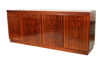 Lot 414 - A Danish rosewood sideboard