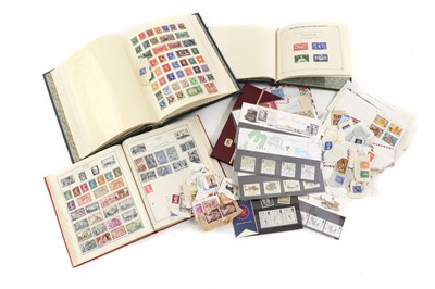 Lot 408 - The Utile hinged leaf album with GB and Commonwealth mint and used