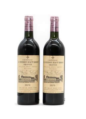 Lot 135 - Chateau  La Mission Haut Brion, Cru Classe, Graves, 1979 (2)