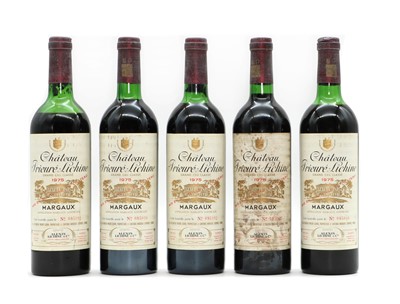 Lot 176 - Chateau Prieure-Lichine, Grand Cru Classe, Margaux, 1975 (5)(