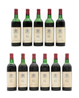 Lot 185 - Clos Rene, Pomerol, 1961 (11)