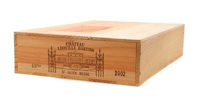 Lot 161 - Chateau Leoville Barton, 2eme Cru Classe, St Julien, 2002 (6, OWC)
