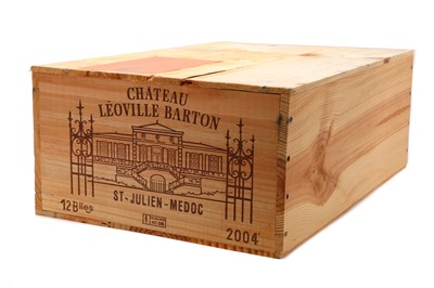 Lot 162 - Chateau Leoville Barton, 2eme Cru Classe, St Julien, 2004 (12, OWC)