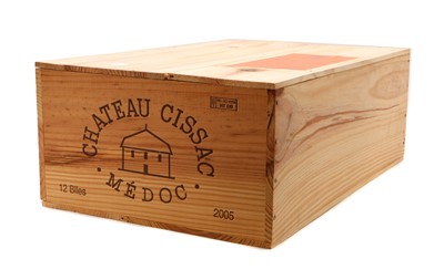 Lot 106 - Chateau Cissac, Medoc, 2005 (12, OWC)