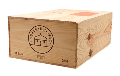 Lot 108 - Chateau Cissac, Medoc, 2010 (12, OWC)