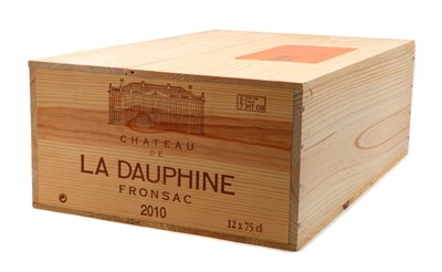 Lot 119 - Chateau de la Dauphine, Fronsac, 2010 (12, OWC)