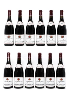Lot 240 - Vacqueyras, Paul Jaboulet Aine, 2001 Millesime (12, boxed)