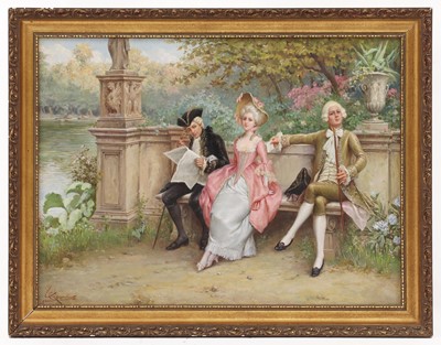 Lot 252 - Carlo Ferranti (Italian, 1840-1908)