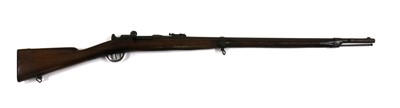 Lot 100 - A French Chassepot bolt action Military rifle