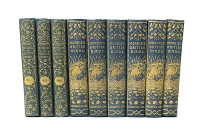 Lot 152 - MORRIS, F O: 1- History of British birds, in 6 Vols.