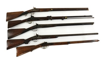 Lot 76 - A percussion gun
