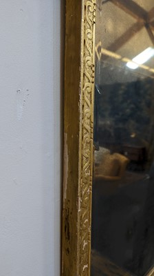 Lot 184 - A pair of George II gilt gesso pier mirrors