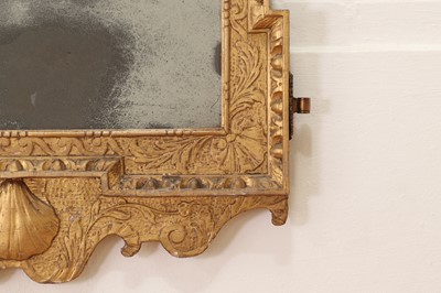 Lot 184 - A pair of George II gilt gesso pier mirrors