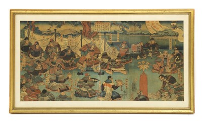 Lot 316 - Ichijusai Yoshikazu (active 1848-1870)
