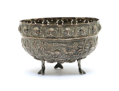 Lot 36 - An Indian silver bowl