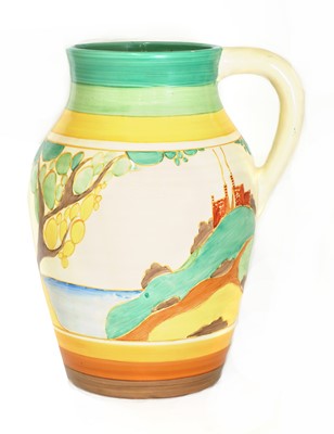 Lot 77 - A Clarice Cliff 'Secrets' Isis jug