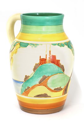 Lot 77 - A Clarice Cliff 'Secrets' Isis jug