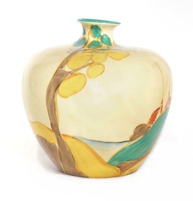 Lot 64 - A Clarice Cliff 'Secrets' vase