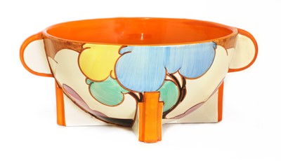 Lot 60 - A Clarice Cliff 'Blue Autumn' Odilon bowl