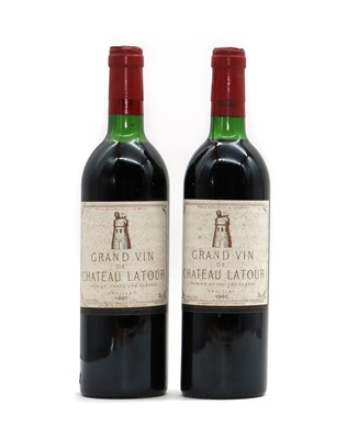 Lot 151 - Chateau Latour, Pauillac, 1er Cru Classe, 1980 (2)