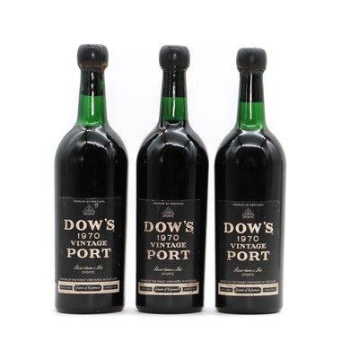 Lot 277 - Dows, Vintage Port, 1970 (3)