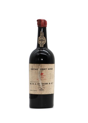 Lot 282 - Grahams, Vintage Port, 1960 (1)