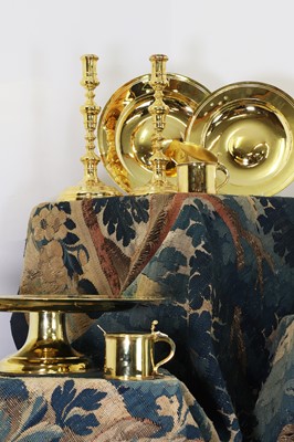 Lot 348 - The Colman 'Armada' silver-gilt presentation service