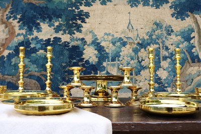 Lot 348 - The Colman 'Armada' silver-gilt presentation service