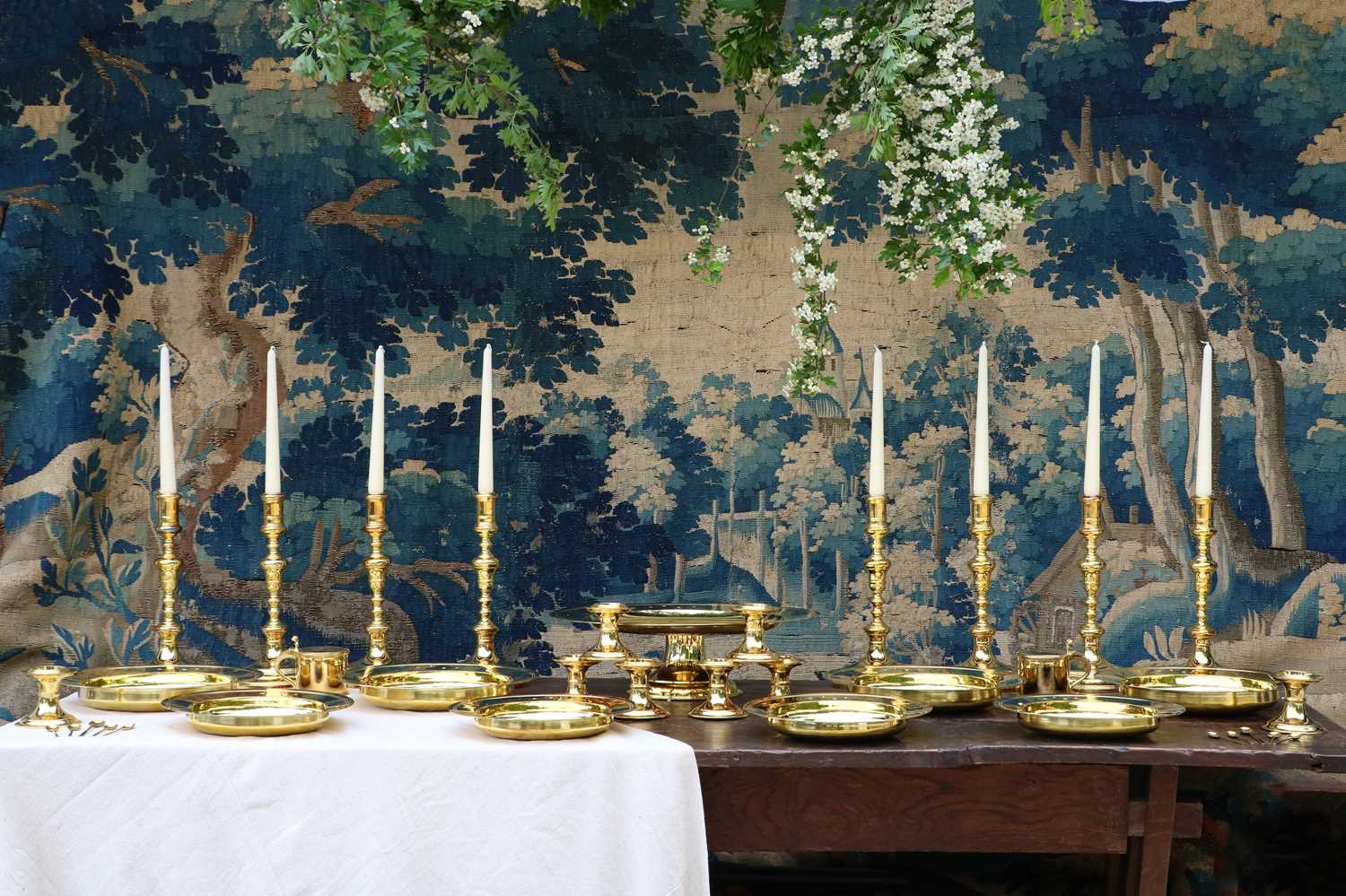Lot 348 - The Colman 'Armada' silver-gilt presentation service