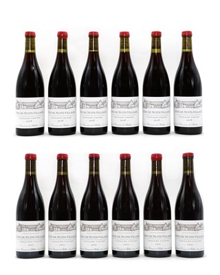 Lot 61 - Cote de Nuit-Villages, Vielles Vignes, Domaine de Bellene 2008 (6) and 2015 (6)