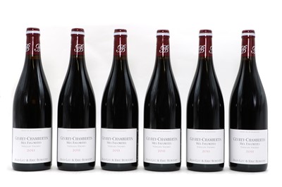 Lot 67 - Gevrey-Chambertin, Mes Favorites, Vieilles Vignes, Jean-Luc & Eric Burguet, 2011 (6, boxed)