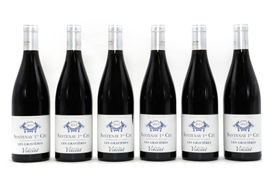 Lot 89 - Santenay, Les Gravieres, Jean-Marc Vincent, 2012 (6, boxed)