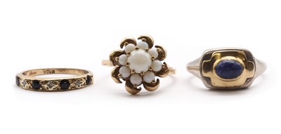 Lot 385 - Three rings