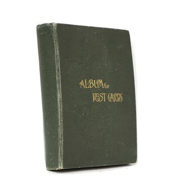 Lot 308 - POSTCARD ALBUM