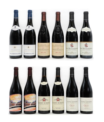 Lot 209 - Crozes and Saint-Joseph Case, 2007 (12)