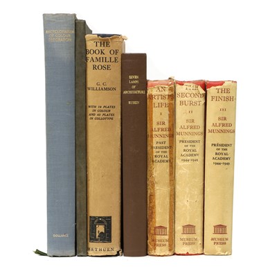 Lot 131 - ILLUSTRATED: 1- Williamson, G C: The Book of...