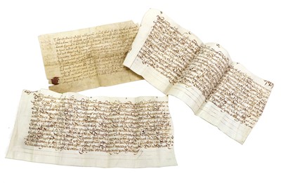 Lot 115 - INDENTURES On Vellum (1652-1669)