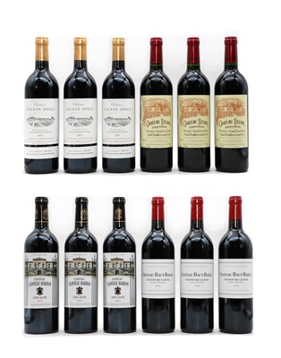 Lot 59 - Claret Old Friends Case, 2003 (12)