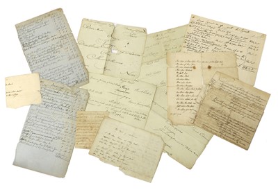 Lot 99 - MANUSCRIPTS