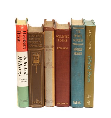 Lot 310 - POETRY, ENGLISH & AMERICAN, MANY 1ST. EDNS. WITH DWS