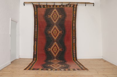 Lot 39 - A kilim flatweave carpet