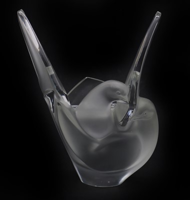 Lot 205 - A Lalique Sylvie glass figure