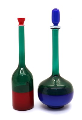 Lot 219 - A Venini Incalmo glass decanter