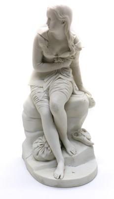 Lot 182 - A Minton Parian ware figure of Dorothea
