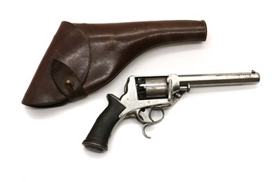 Lot 92 - A 54-bore five-shot percussion Tranter Patent double-action revolver